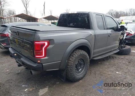 2018 Ford F-150 Raptor из США, поврежденный, VIN 1FTEX1RG6JFC00340